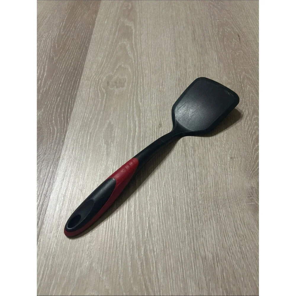 TailorMade Products Black & Red Kitchen Spatula Flipper 12x3.5in